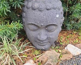 Cement Budda head