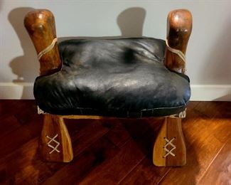 Camel Saddle Stool