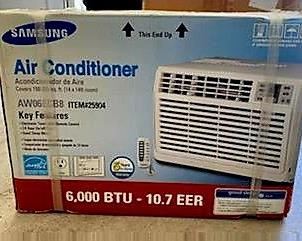 Samsung 6,000 BTU - 10.7 EER Window Unit Air Conditioner