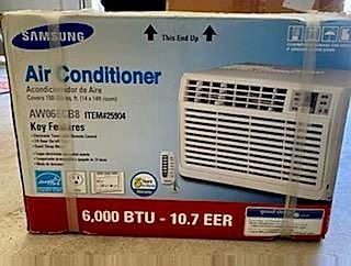 Samsung 6,000 BTU - 10.7 EER Window Unit Air Conditioner