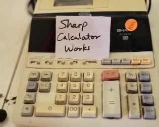 SHARP CALCULATOR