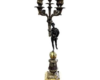 Antique Empire Style Candelabra
