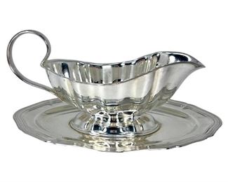 Beautiful Silver Plated Gravy Boat