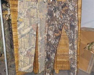 2 Pair of Camouflage Pants Both XL