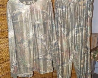 2 pcs of Varied Camoflage Clothing All Size XL