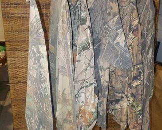 5 Longsleeve Camoflage Shirts All XXL 1 Short Sleeve