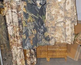 Three Varied Pieces of Camo Gear All Size XL