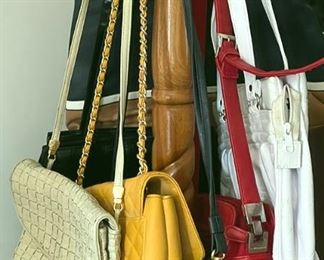 Nice collection of ladies purses.