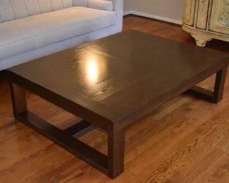 Solid Wood Coffee Table 56" W X 42" D X 17" T