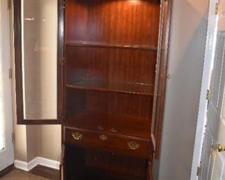 American Drew Lighted Display Cabinet