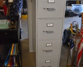 Hon Metal File Cabinets