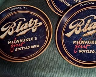 vintage Blatz trays