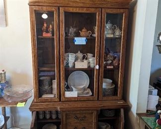 Lighted China Cabinet (contents sold separately)