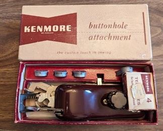 Kenmore buttonhole attachment kit
