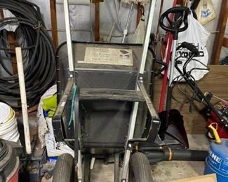 . . . great wheel barrow