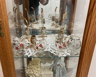 . . . German glass sets