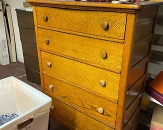 . . . antique early 1900's chest of drawers