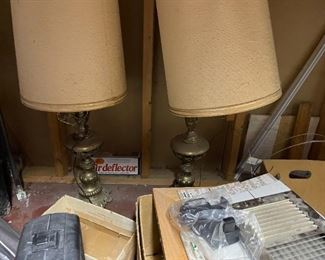 . . . two matching lamps