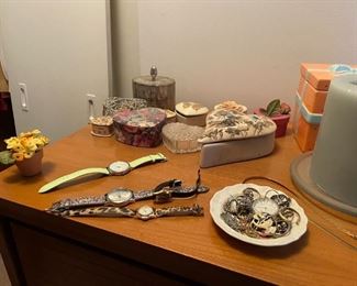 . . . watches and soapstone hearts