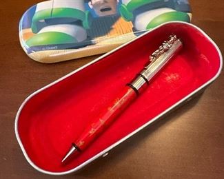 Toy story, woody’s collector pen with case