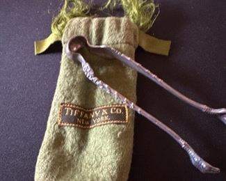 Tiffany Sterling ginger tongs  with claw