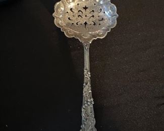 Tiffany Sterling Sugar Strainer