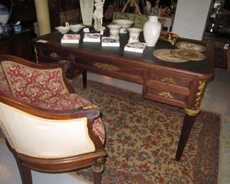 Louis desk and chair - the real thing lowered from $1200 to $600