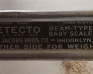 Vintage Detecto Baby Scale