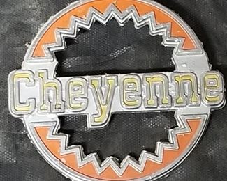 1960's Chevrolet Cheyenne Truck Emblem