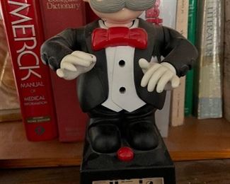 vintage conductor alarm clock