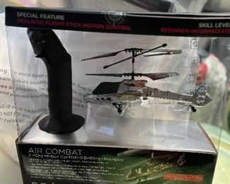 three flying helicopters nib