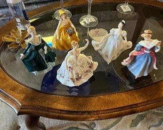 5 Dancing ladies Royal Dolton