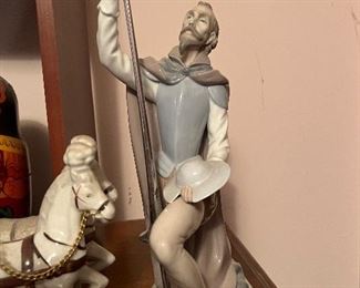 Don Quixote lladro and others