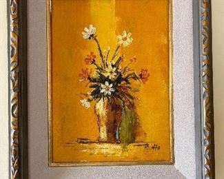 	#43	Original signed framed painting 15x19	 $40.00 				