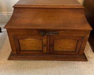 	#68	Antique Victrola in wooden case 20x17x14 as is	 $40.00 				