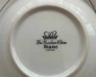 	#75	Diane Blue Rose china 	 $30.00 				