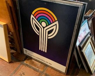 LA Bicentennial Framed Poster