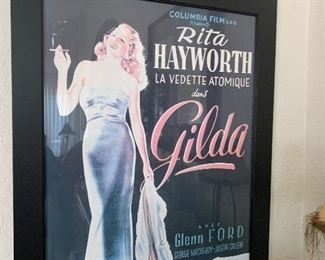 Framed Movie Poster