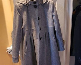 DKNY womens 60% wool coat size 6