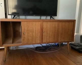Mid century album credenza.