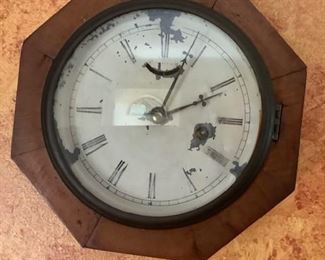Antique wall clock.
