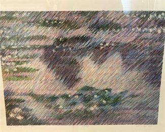 "Reflections of Monet"  Limited edition signed and numbered.  