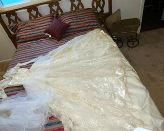 1950's wedding dress