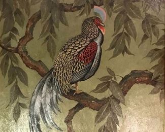 Stanley W Krawiec 
bird in tree 
oil on board 
23.5” x 23.5” 
Was $800 
Now $300
PENDING