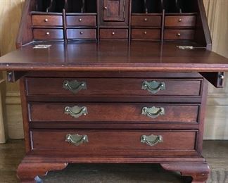 Miniature Chippendale style
slant-front desk
Korea, c 1970
closed: 9.25”d x 16”w x 18”h
open 16”d x 16”w x 18”h

Was $400
Now $150
