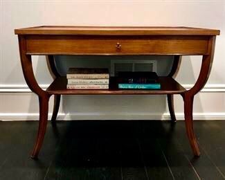 Dessin Fournir 
custom Simone side table 
40”w x 24”d x 28”h 
Was $1200  
Now  $400
SOLD