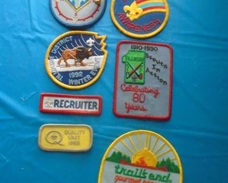 vintage boy scout patches