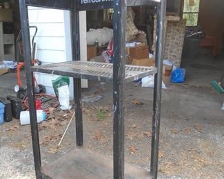 Coco Cola metal display rack