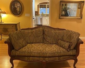 Ethan Allen custom love seat