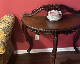 Mahogany decorative table